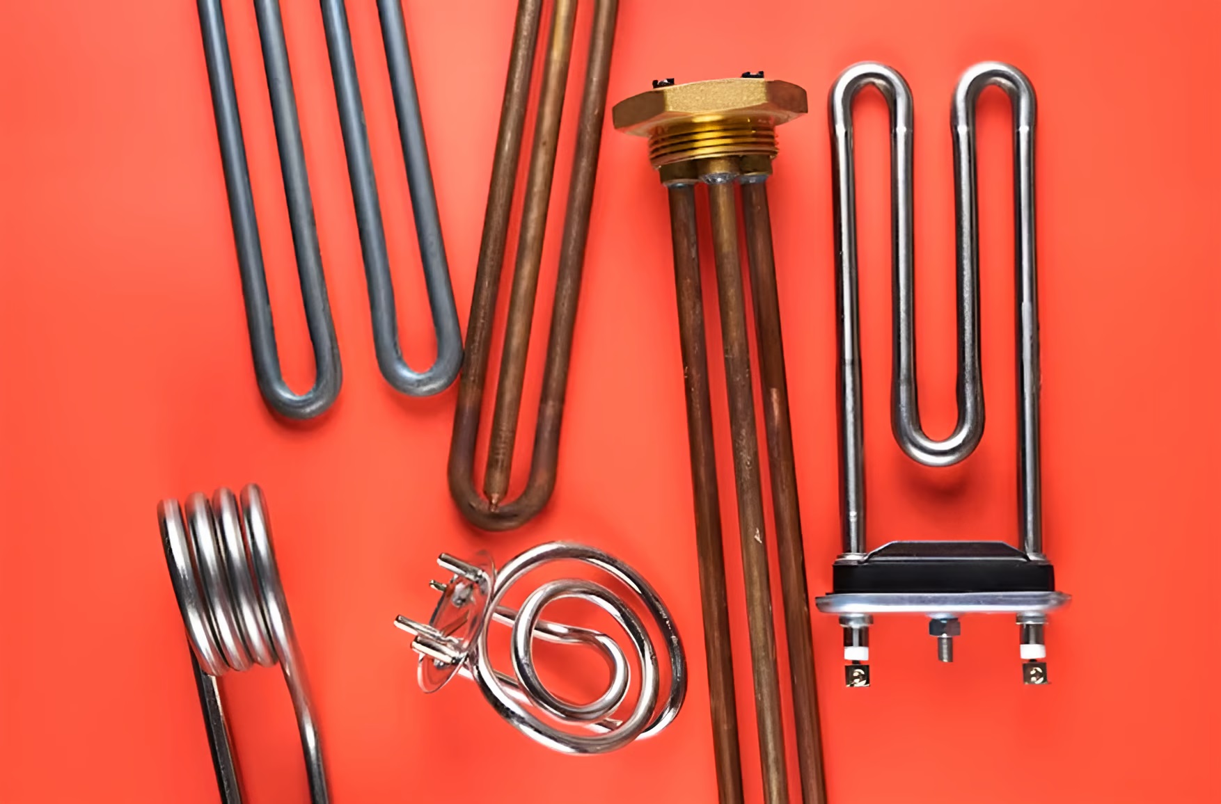 Tubular heaters for industrial air, oil and water heating manufactured in Hosur